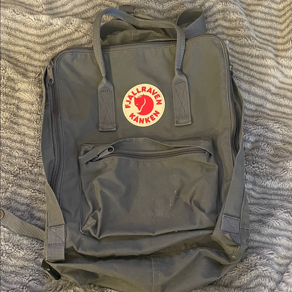 Fjallraven Gray/Blue Backpack